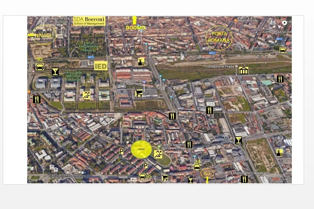 Art&Design Close To Bocconi University Milano Italia